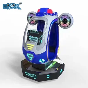 Police Space Ship Kiddie Ride