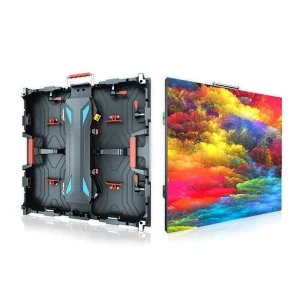 Wholesale P3.91 P4.81 Indoor Outdoor Portable Rental Advertising LED Display Screen Stage Background