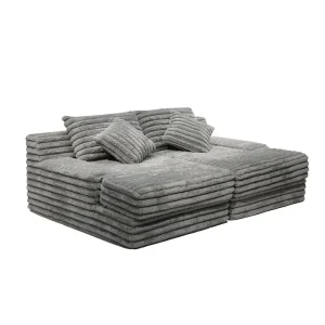 Ergonomic Boneless Sofa Lumbar Support Orthopedic Design