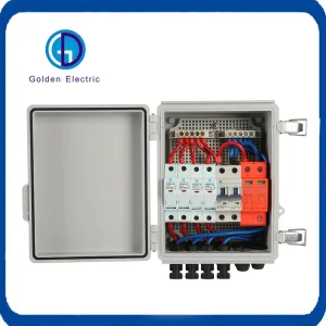 High Quality Plastic or Metal Type PV Solar Plastic Combiner Box PV Enclosure Combiner Box with Power Distribution