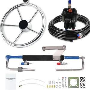 Kit de Sistema de Direção Hidráulica para Motor de Popa Peças Marítimas