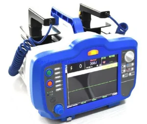 Medical Equipment Portable Biphasic Defibrillator with 8′ ′ High Resolution LCD Display Medical Instrument