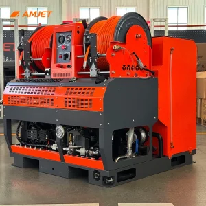 4350psi10gpm High Pressure Drain Washer Sewer Pipe Cleaner Cleaning Equipment