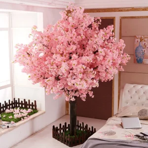 Realistic Artificial Cherry Blossom Tree Landscape