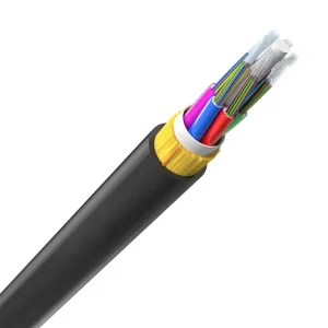 Exactcables G652D ADSS Non-Metal 48 144 Cores for Underground Aerial 6 Core Fiber Optic Single-Mode Single-Jacket Fiber Optic Cable