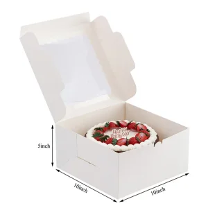 White Bakery Boxes