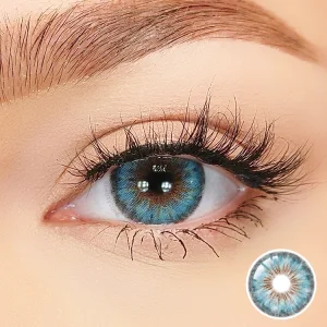China Private Label Soft Eye Contact Lens Urban Layer Cleopatra Blue Colors Contacts Beauty Tone Contact Lenses