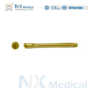 Nx Medical Titanium Cannulated Beleved Bunionectomy Screw