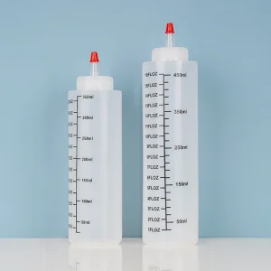 Custom empty squeeze bottle