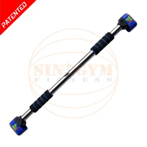 Gym Equipment, Patented Doorway Gym Bar, Chin up Bar, Pull up Bar