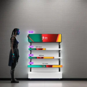 Touch Screen Industrial Display for Shelf Edge Digital Signage Visual Merchandising Solutions