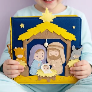 Toddler Busy Felt Board Book
