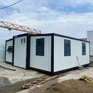 Estructura de acero modular, contenedor prefabricado, habitación móvil residencial, oficina, cocina moderna y oficina en casa