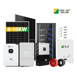8kw 12kw 16kw Sistema de Armazenamento de Energia Solar para Economia de Energia Residencial
