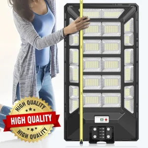 High Watt All in One Solar Street Lights Outdoor Solar Lamp IP66 Waterproof Solar Flood Light with Remote Control