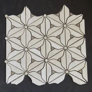Carrara White Marble Mosaic