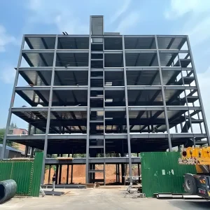 Modern Multi-Story Steel Apartment Buildings Steel Apartment with Insulated Sandwich Panel