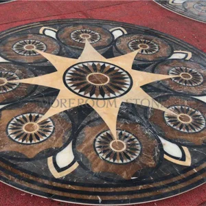 Dark Color Waterjet Medallion