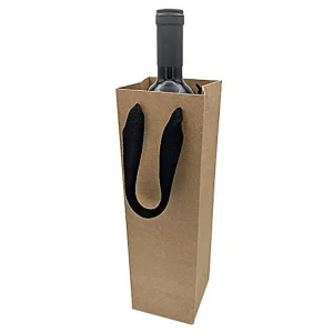 Bespoke Factory Supply Promotion Kraft Paper Bag for Wine Bottles Manufacturers, Factories