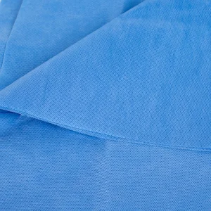 Lençol descartável de papel e plástico