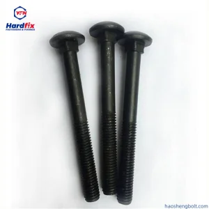 High Quality Zinc-Plated Carbon Steel Fastener Flat Head Bolts Carriage Bolt 5/16 Bolt