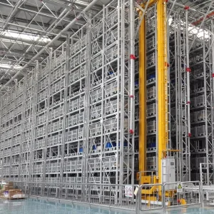 ASRS Pallet Rack System New Energy Automated Storage Retrieval System Customized Industrial Racks Warehouse Smart Robot Shelf