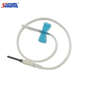 Hospital Clinical Use Medical Equipment Multi-Sample Disposable Safety Butterfly Venous Blood Collection Needle