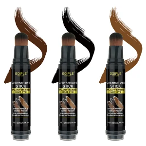 Private Label Waterproof Root Touch Up Concealer To Cover Grey Hair Coloring Gray Coverage Hair Dye Pen Brush Grayhair Stick