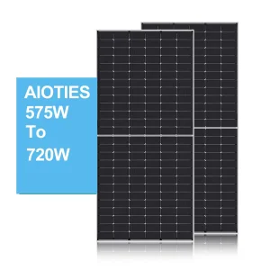 Jinko/Ja/Trina/ Melhor Atacado 580W 600W 700W 720W Painéis Solares Fotovoltaicos/PV Mono Preço para Sistema de Energia Solar