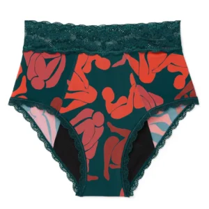 Pantalones interiores de alta absorción para mujeres, prueba de periodo, ropa interior de cintura alta para mujeres durante el periodo