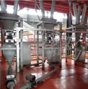 Custom Pneumatic Conveying System Southeast Asia Factory Use