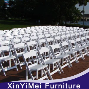 American Padded Resin Folding Chair
