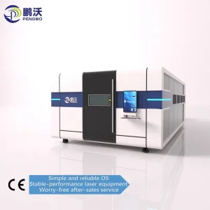 High Accuracy Enclosed Fiber Laser Cutter for Micro Fabrication 6000W 12000W 2mx4m Double Platform