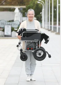 Smart Folding Portable Wheelchair