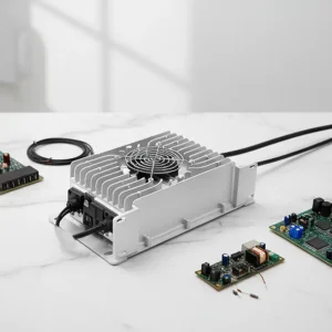 Advanced Compact Waterproof Battery Charger for Marine Adventures