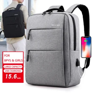 Factory Wholesale Custom Logo Business Waterproof Laptop Bags Supplier School Travel Women Men Smart Laptop Backpack With USB