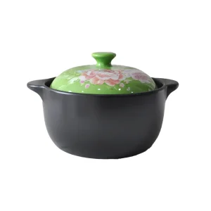 jiashun Color Block Hand Painted Floral Ceramic Casserole with Lid Suppliers, Company