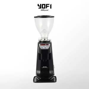 Uso Comercial 370W Molinillo de Café Eléctrico con 64mm Molinillo de Café de Placas Planas de Alta Velocidad