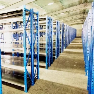 Factory Warehouse Metal Longspan Shelving Industrial Storage Medium Duty Racking Steel Shelf