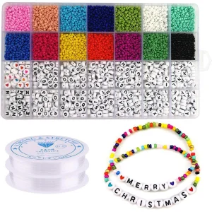 Handmade Polymer Clay Acrylic Plastic Beads DIY Bead Kit