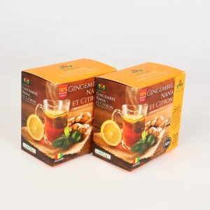 Custom Packaging Paper Boxes Coffee Tea Eco Friendly Gift Box