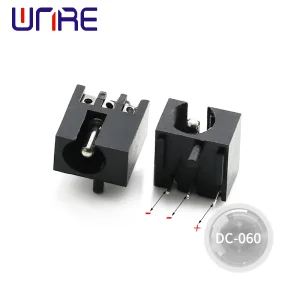 Black DC Socket