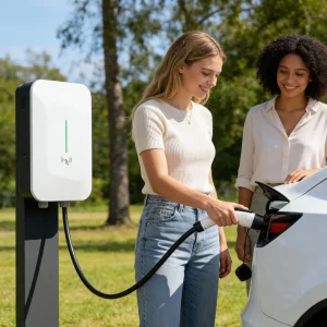 Ride-Hailing Fleet 7kw AC EV Charger for /Didi Drivers with Fast Authorization