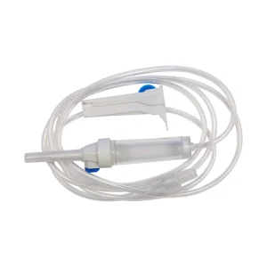 Conjunto de infusión médica de control de flujo de precisión con conector en Y