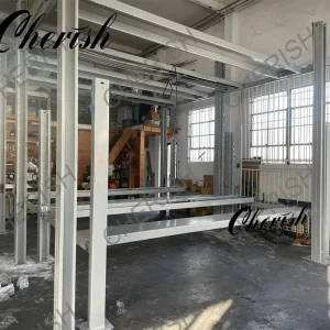 Hydraulic 3 Level Four Post Car Lift Parking