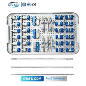 Surgical Instruments Orthopedic Hoffman Fixator Knee Joint Bone Lower Limb Schanz Screw Pin Price Llizarov External Fixation Set