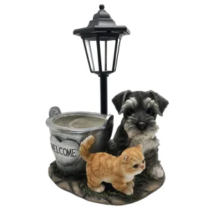 China Cat and Dog Garden Statues