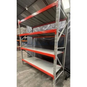 Medium Duty Steel Longspan Shelving Rack Adjustable Metal Shelf for Garage and Warehouse Storage at Economical Price