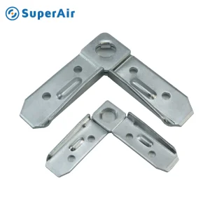 HVAC Galvanized Steel Duct Flange Corner