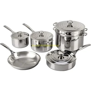 Premium Stainless Steel Cookware Set with Lids Durable Pots and Pans Collection for Professional Chefs and Home Kitchens